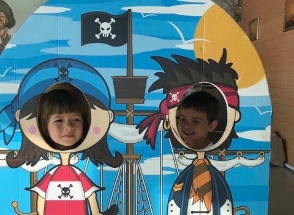 Minh And Henry As Pirates