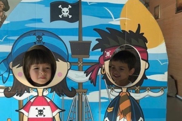 Minh And Henry As Pirates